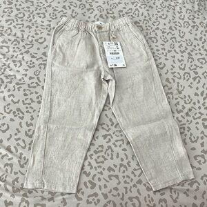Zara toddler linen pants